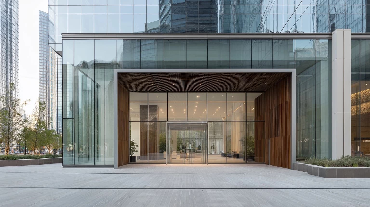 Enterprise office with document management workflow