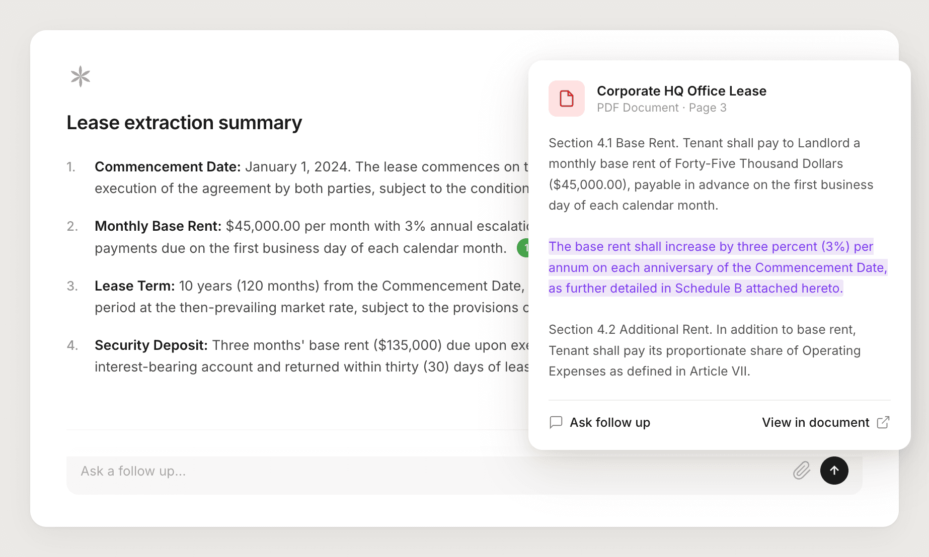 Every field traced back to its source